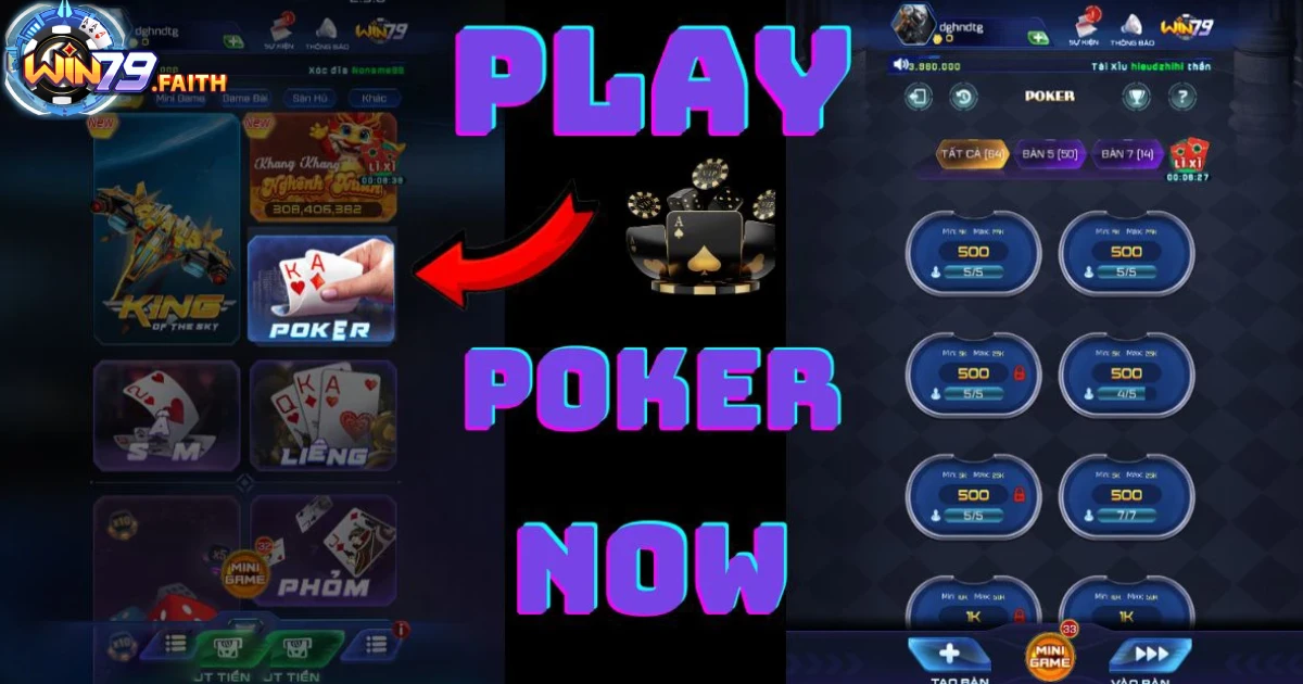 Những chiến thuật Poker Win79 phổ biến